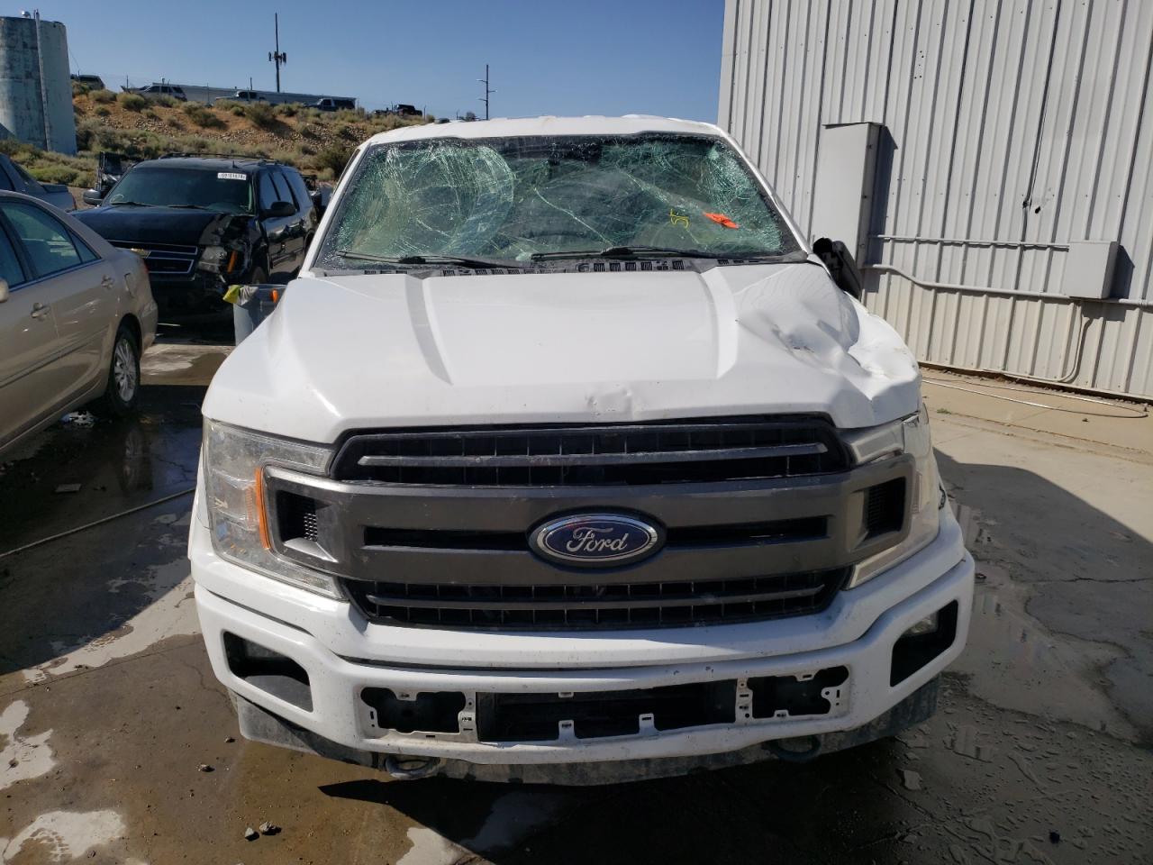 2018 Ford F-150 VIN 1FTFX1EGXJKC41166 Copart auction photo, rollover damage thumbnail 5