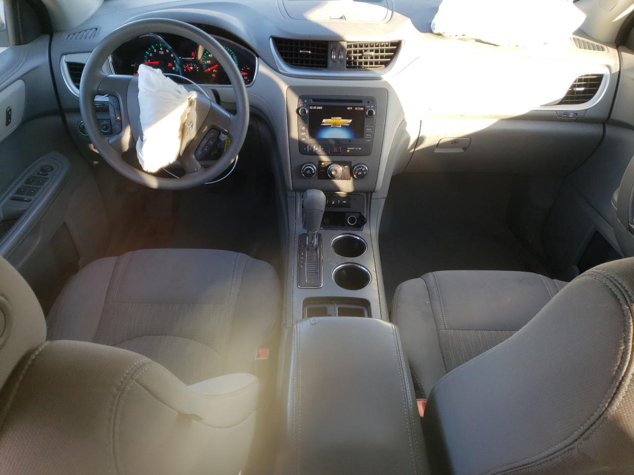 2014 Chevrolet Traverse VIN 1GNKVFKD4EJ289860 Copart auction photo, front end / hail damage thumbnail 8