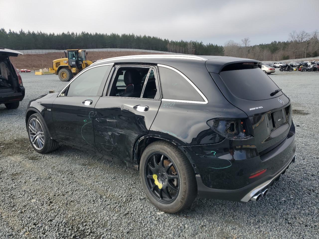 2020 Mercedes-Benz GLC VIN W1N0G6EB8LF823021 Copart auction photo, all over damage thumbnail 2