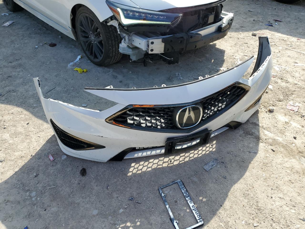 2022 Acura ILX VIN 19UDE2F8XNA004877 Copart auction photo, front end / side damage thumbnail 12