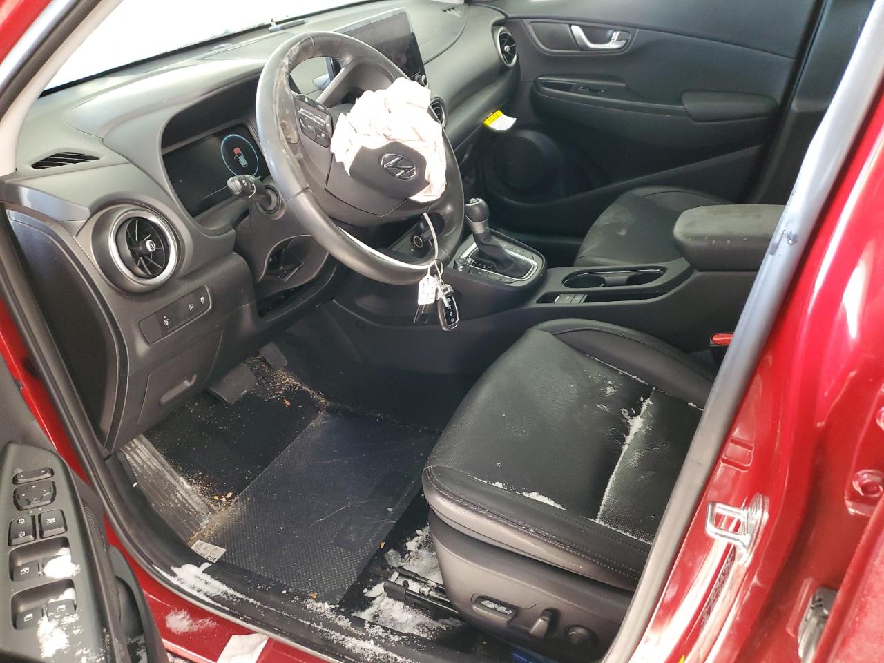 2022 Hyundai Kona VIN KM8K5CA33NU921886 Copart auction photo, front end damage thumbnail 7