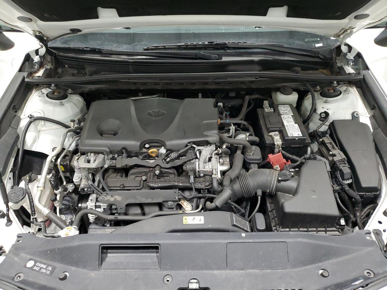 2022 Toyota Camry VIN 4T1G11AKXNU030717 Copart auction photo, front end / side damage thumbnail 11