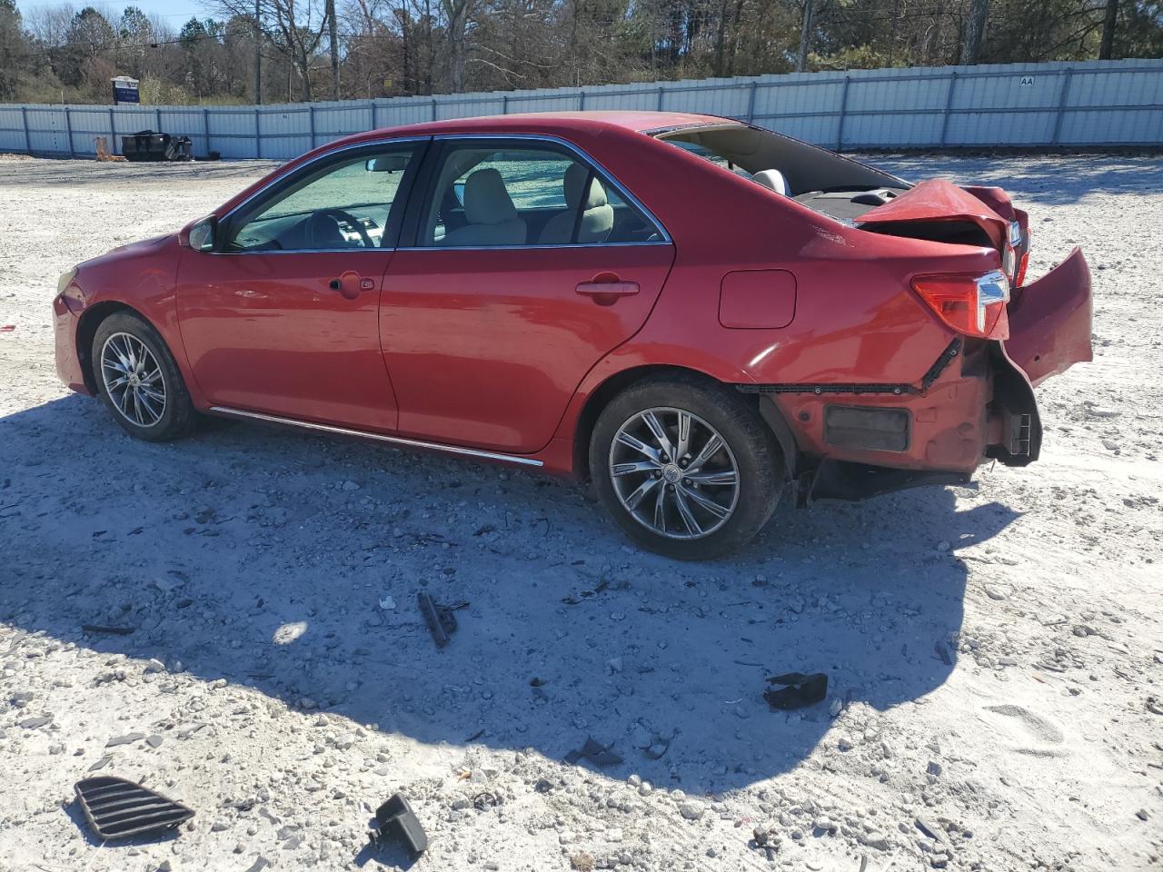 2012 Toyota Camry VIN 4T1BF1FK0CU516938 Copart auction photo, rear end / front end damage thumbnail 2