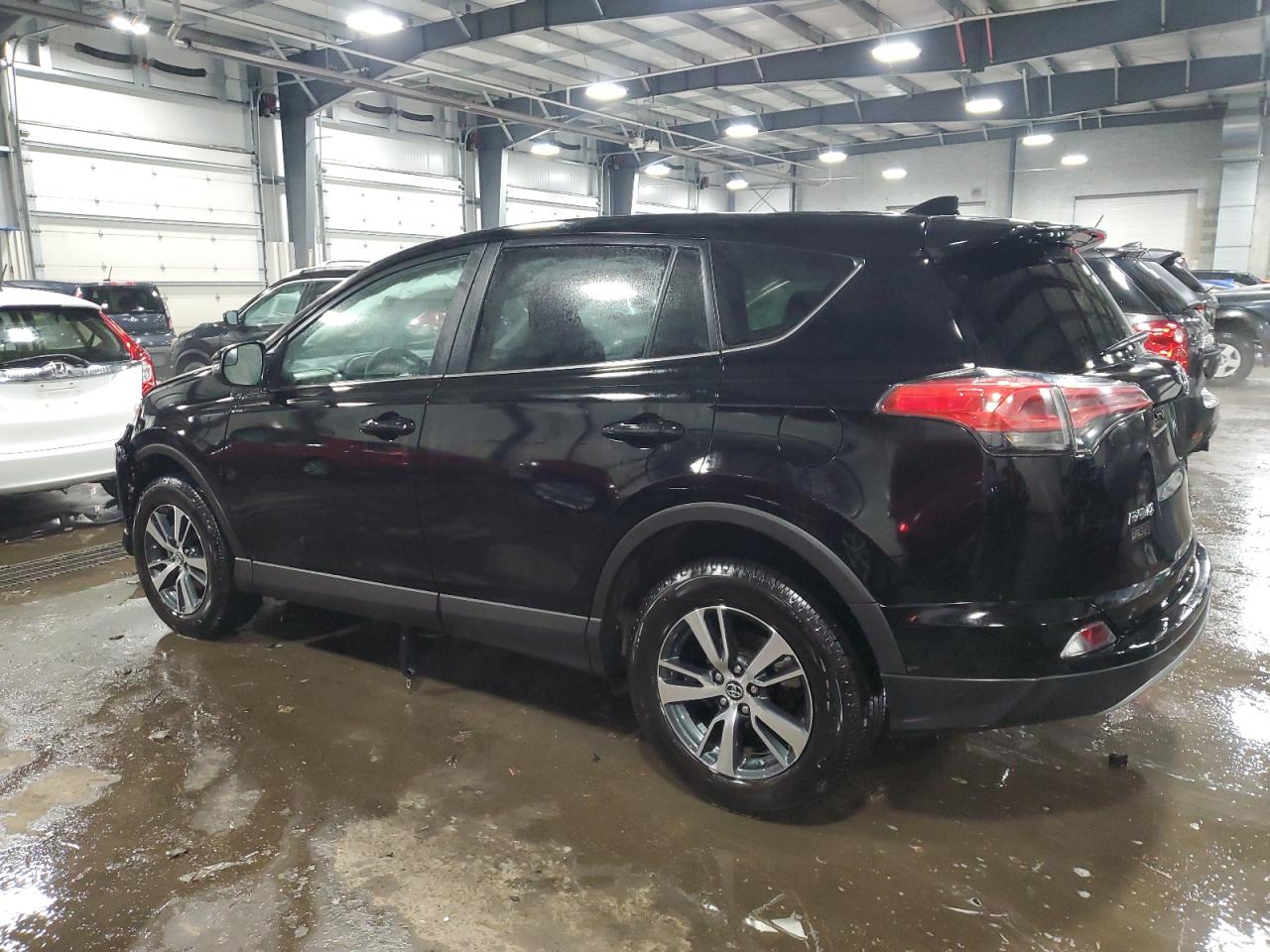 2018 Toyota RAV 4 VIN 2T3RFREV8JW790367 Copart auction photo, front end damage thumbnail 2
