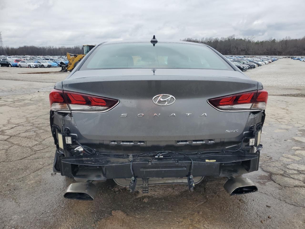 2018 Hyundai Sonata VIN 5NPE34AF4JH720171 Copart auction photo, all over damage thumbnail 6