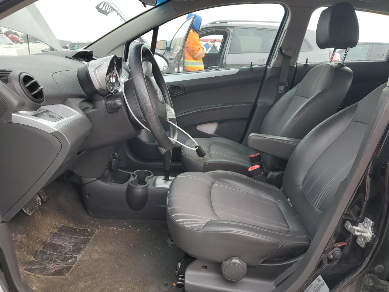 2015 Chevrolet Spark VIN KL8CB6S98FC760263 Copart auction photo, front end damage thumbnail 7