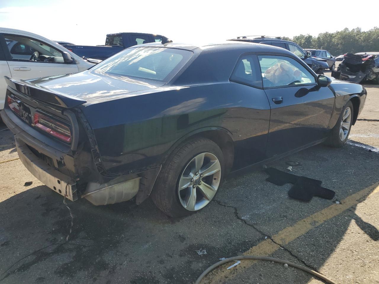2015 Dodge Challenger VIN 2C3CDZAG9FH723727 Copart auction photo, front end / undercarriage damage thumbnail 3