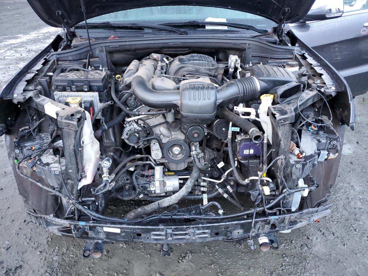 2015 Jeep Grand Cherokee VIN 1C4RJFBG2FC667600 Copart auction photo, all over damage thumbnail 12