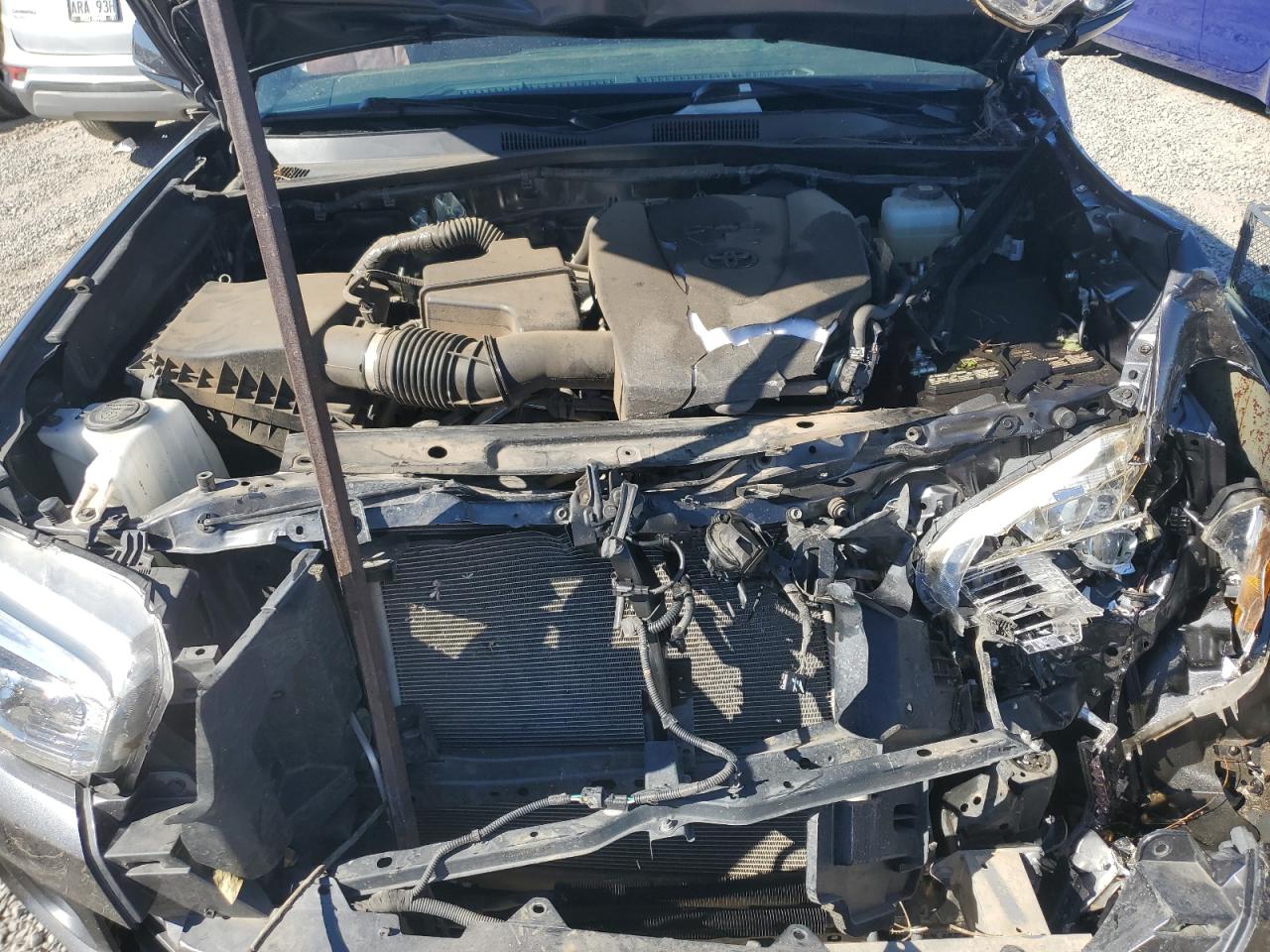 2021 Toyota Tacoma VIN 3TMCZ5AN5MM429115 Copart auction photo, all over damage thumbnail 11