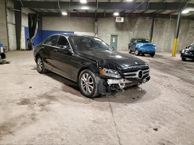 2017 Mercedes-Benz C-klasse VIN 55SWF4KB8HU207746 Copart auction photo, front end / side damage thumbnail 14