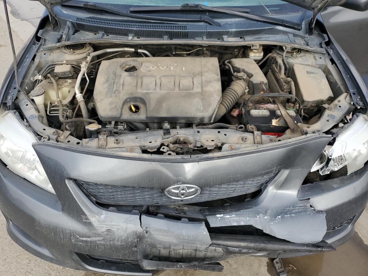 2010 Toyota Corolla VIN 2T1BU4EE3AC406144 Copart auction photo, front end / rear end damage thumbnail 11