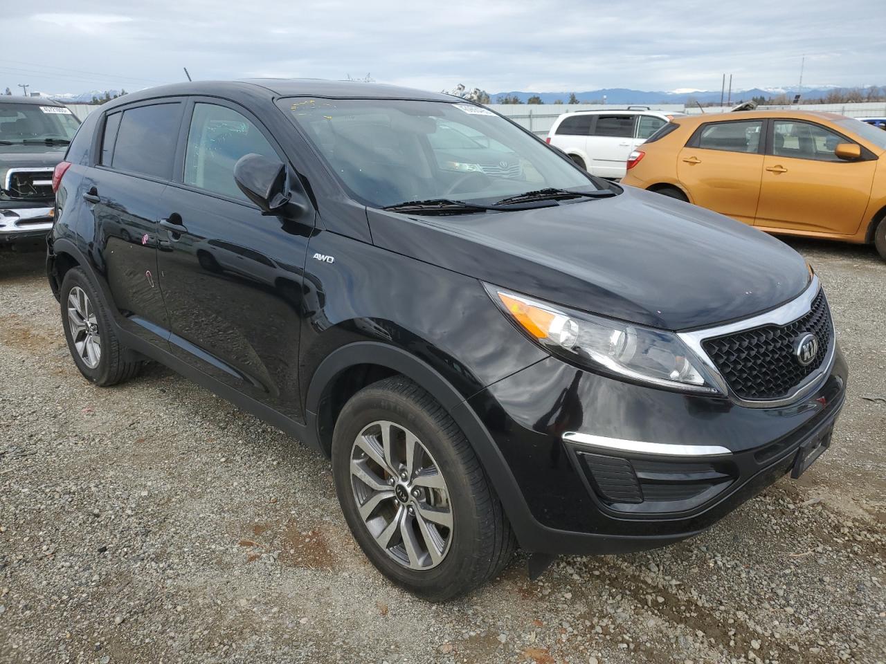 2014 KIA Sportage VIN KNDPBCAC9E7553800 Copart auction photo, undercarriage / rear end damage thumbnail 4