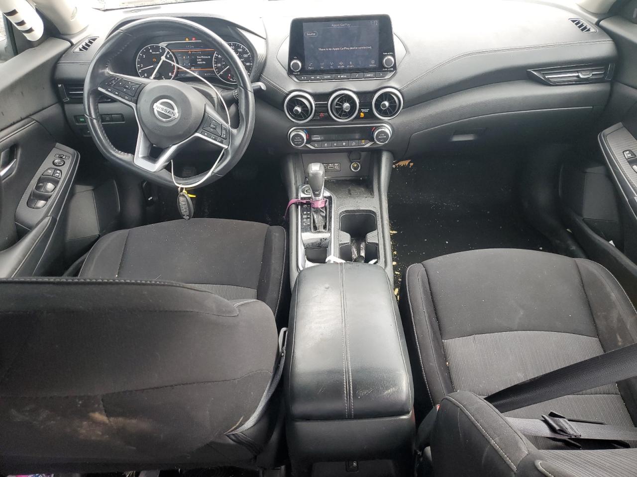 2020 Nissan Sentra VIN 3N1AB8CV3LY281745 Copart auction photo, front end / side damage thumbnail 8
