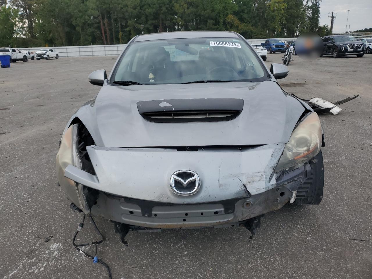 2012 Mazda 3 VIN JM1BL1L4XC1586984 Copart auction photo, front end damage thumbnail 5