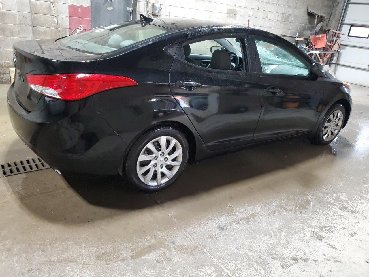 2011 Hyundai Elantra VIN 5NPDH4AE2BH035544 Copart auction photo, vandalism / top/roof damage thumbnail 3
