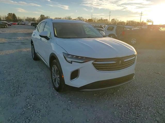 2022 Buick Envision VIN LRBAZLR46ND164076 Copart auction photo, front end / side damage thumbnail 11
