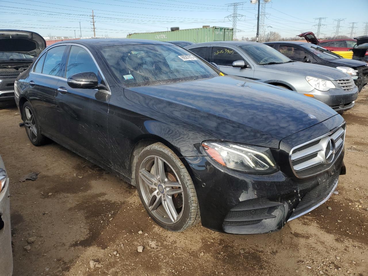 2017 Mercedes-Benz E-klasse VIN WDDZF4KB8HA171392 Copart auction photo, minor dent/scratches damage thumbnail 4