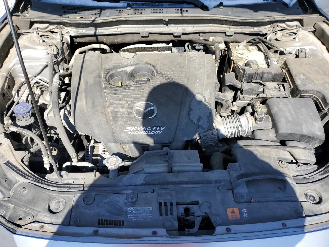 2015 Mazda 3 VIN 3MZBM1K77FM178987 Copart auction photo, side / rear end damage thumbnail 12