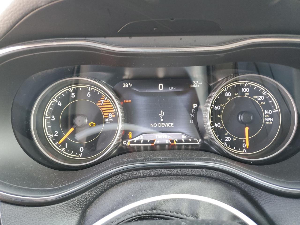 2019 Jeep Cherokee VIN 1C4PJMBX9KD107539 Copart auction photo, side damage thumbnail 9