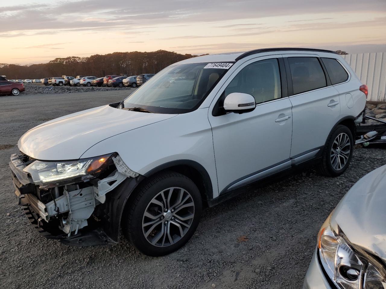 2018 Mitsubishi Outlander VIN JA4AZ3A36JZ047755