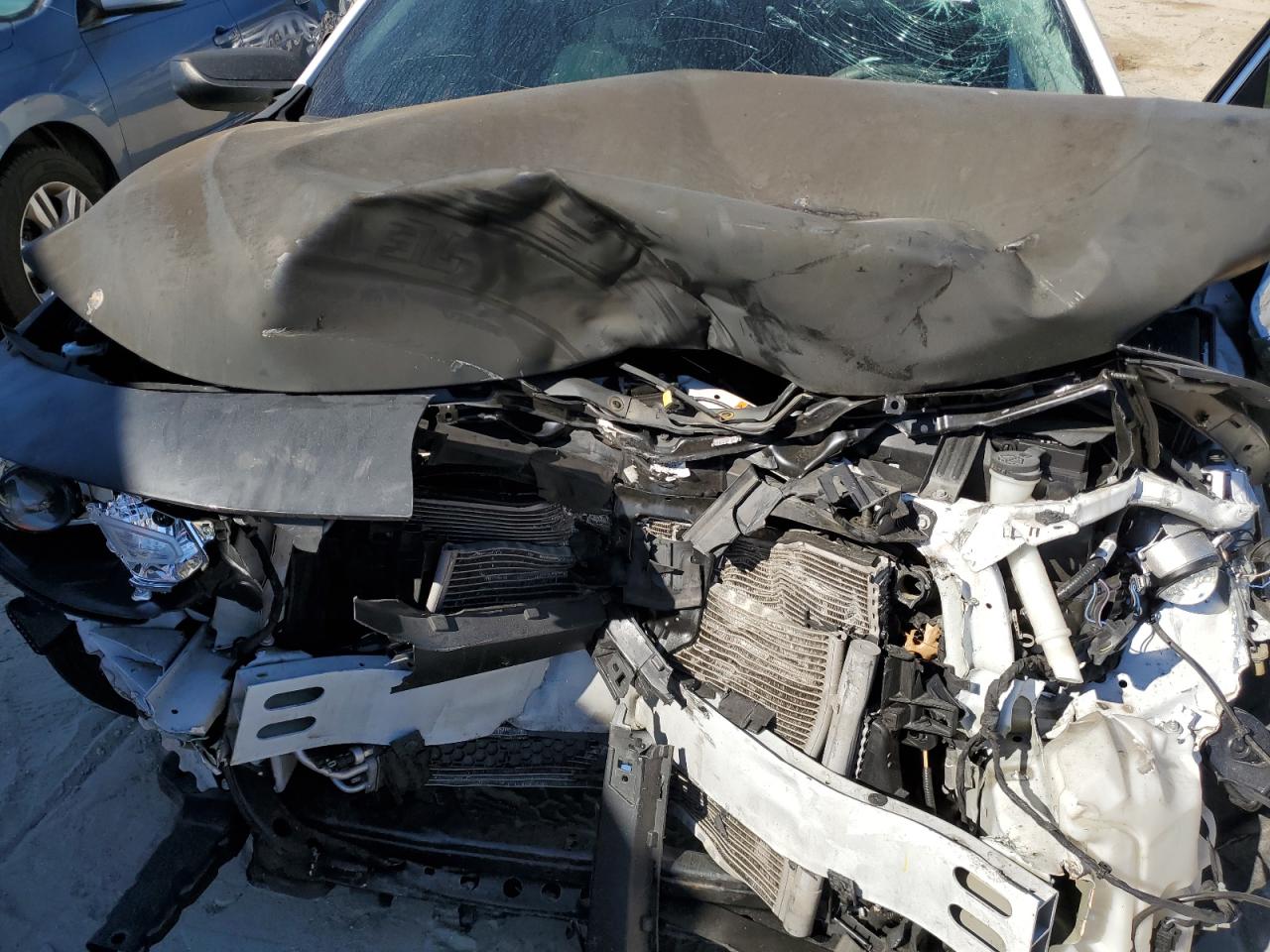 2017 Chevrolet Malibu VIN 1G1ZB5ST3HF266796 Copart auction photo, front end / minor dent/scratches damage thumbnail 13