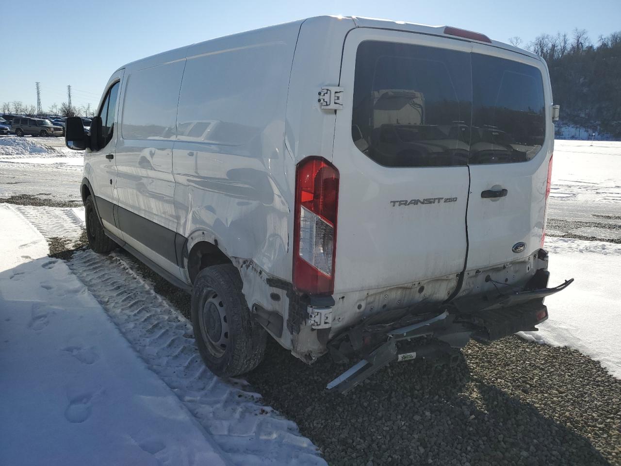 2017 Ford Transit VIN 1FTYR1ZM9HKA21191 Copart auction photo, rear end damage thumbnail 2