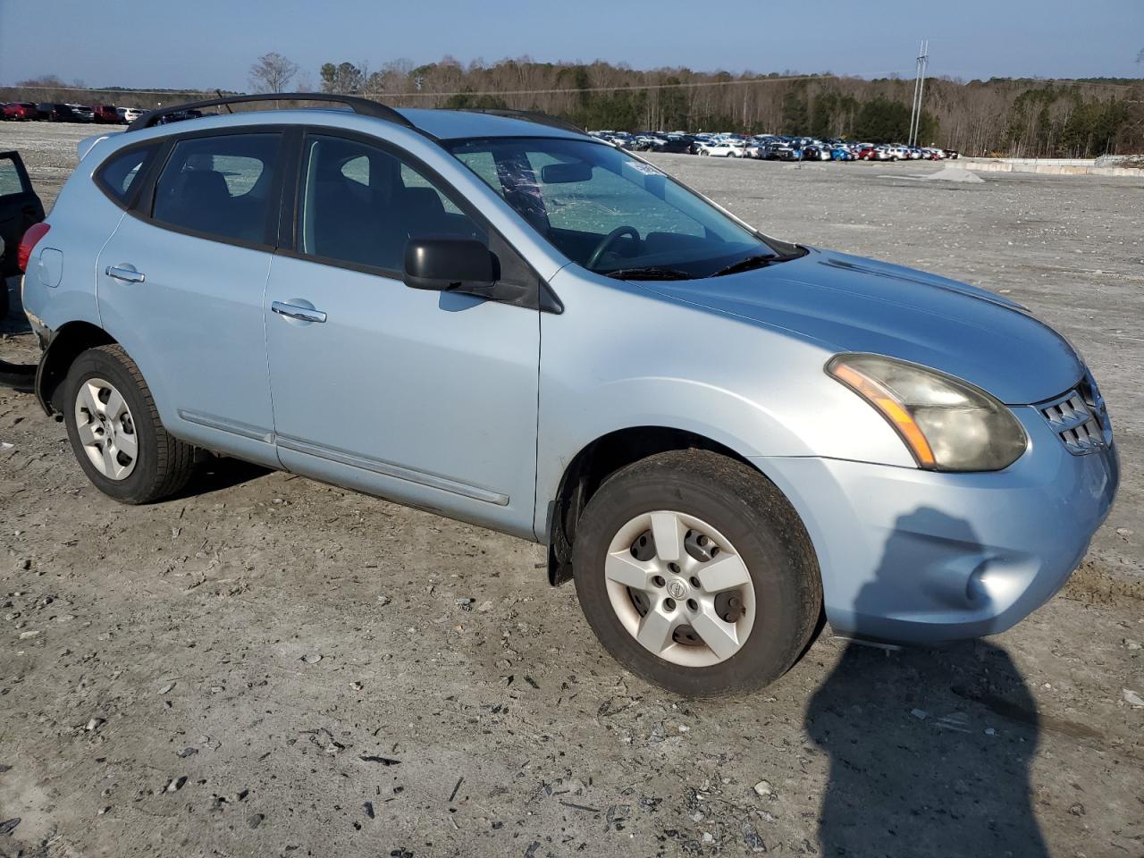 2014 Nissan Rogue VIN JN8AS5MV6EW203274 Copart auction photo, all over damage thumbnail 4