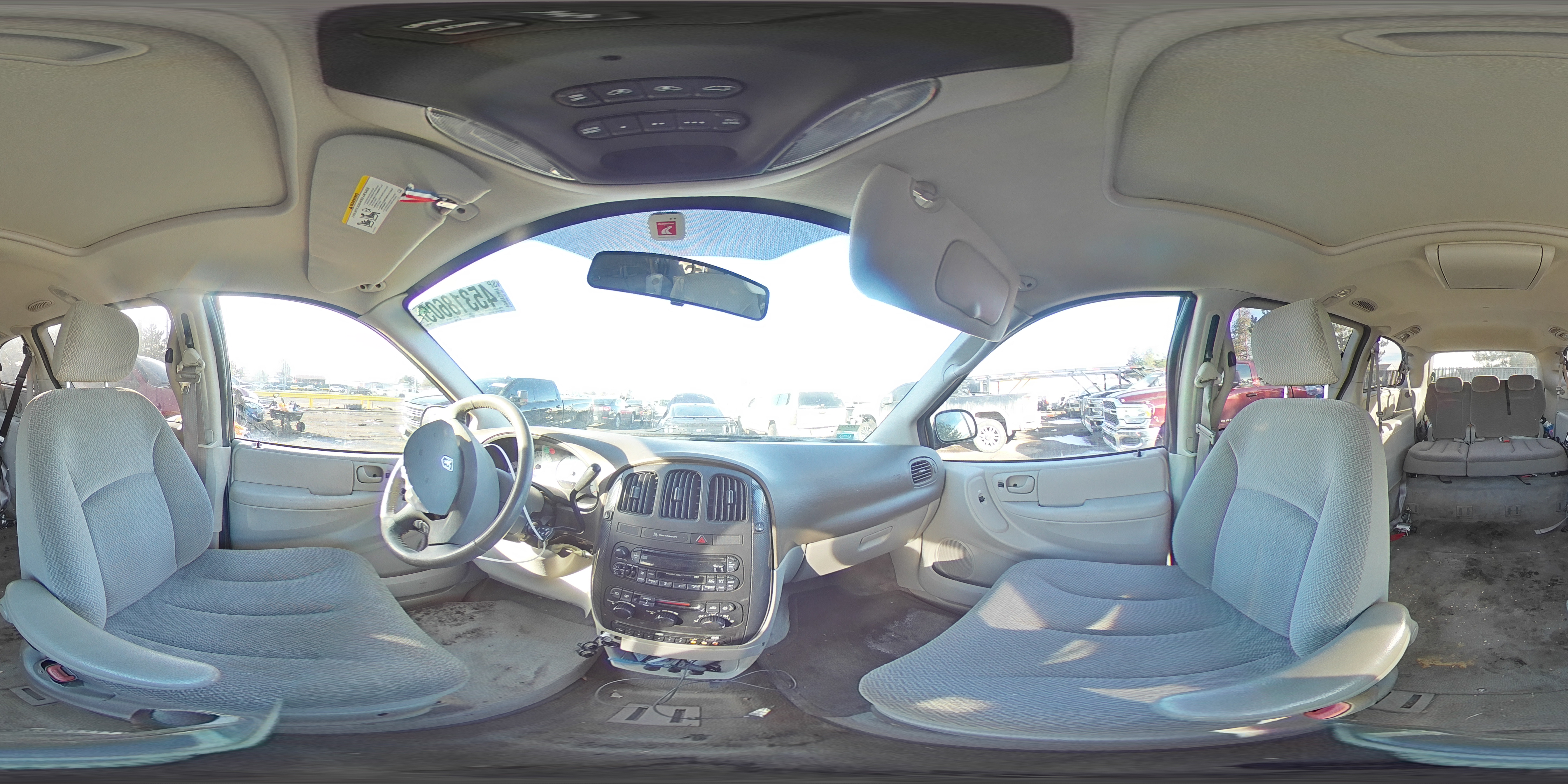 2006 Dodge Caravan VIN 2D4GP44L86R765626 Copart auction photo, front end damage thumbnail 14