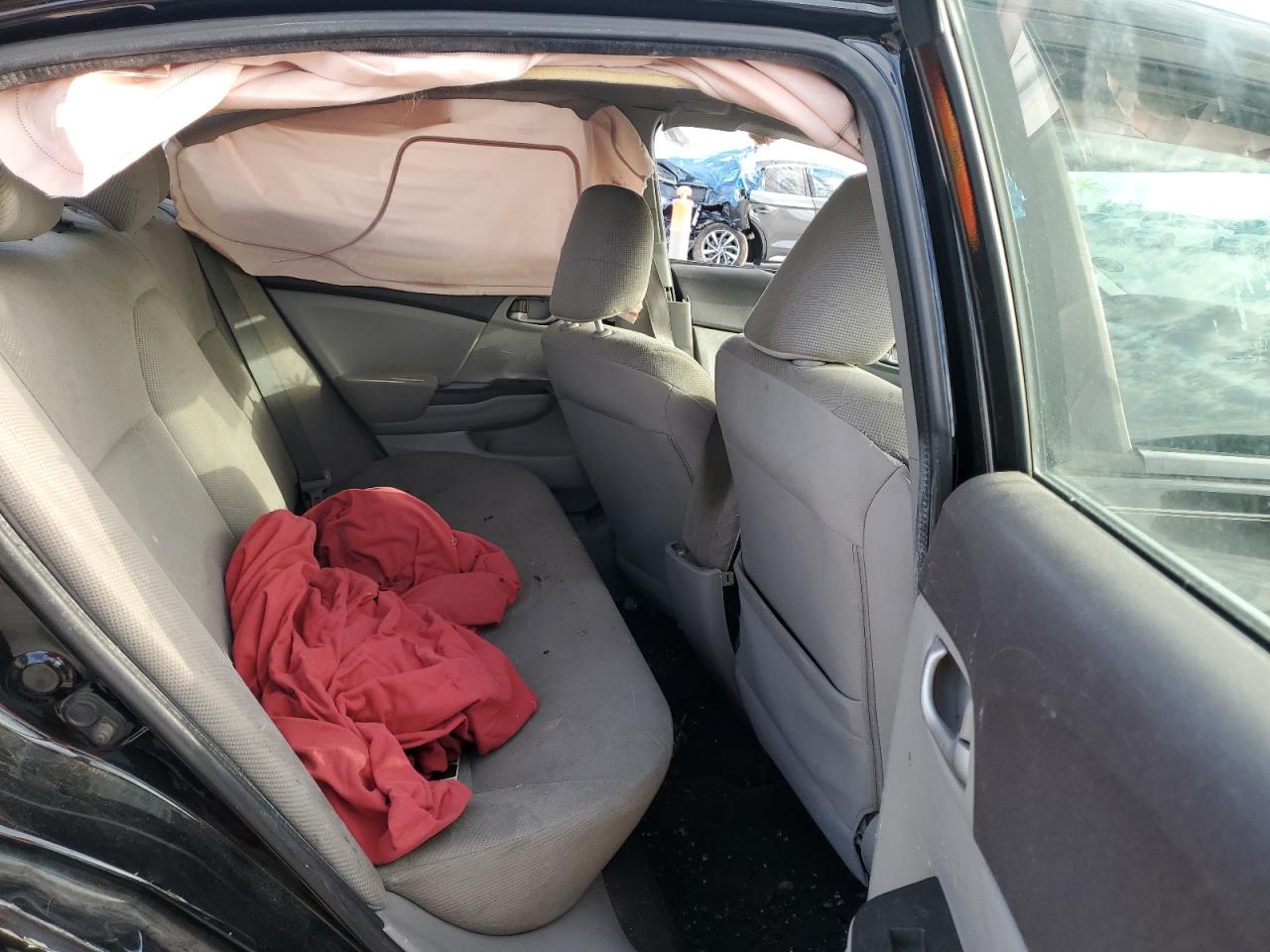 2012 Honda Civic VIN 19XFB2F52CE354231 Copart auction photo, all over damage thumbnail 10