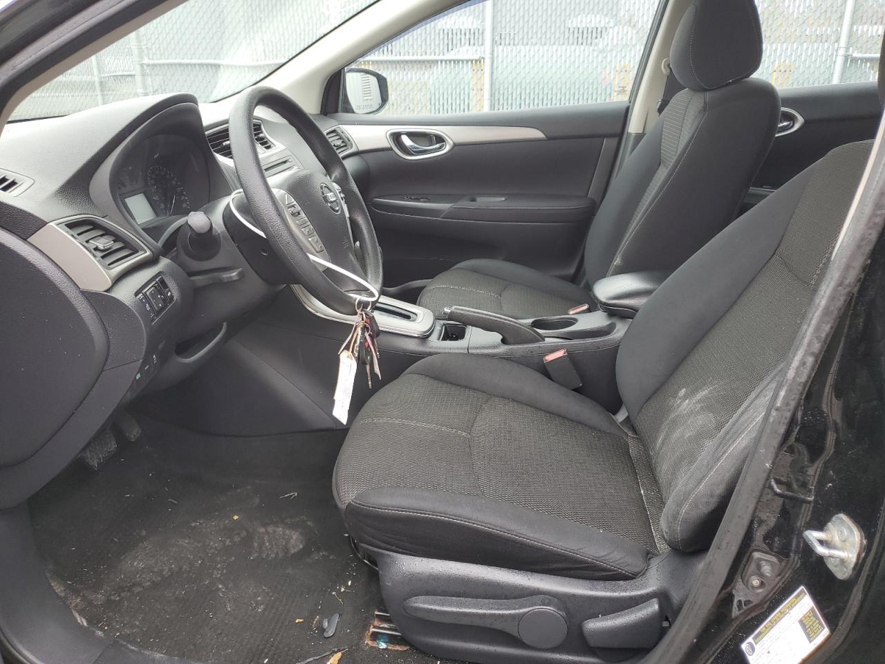 2014 Nissan Sentra VIN 3N1AB7AP7EL663369 Copart auction photo, rear end damage thumbnail 7