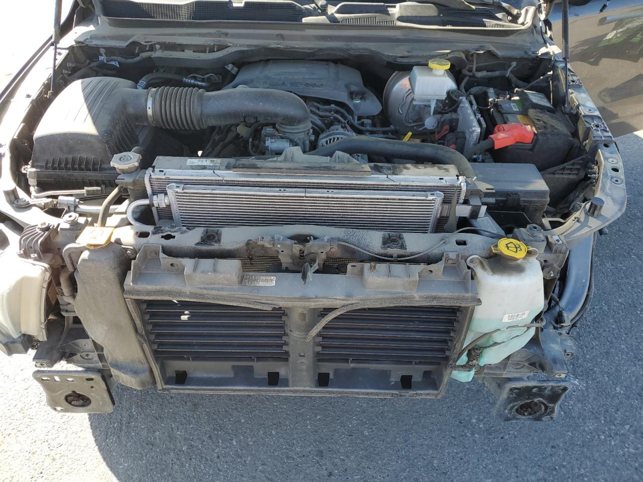 2021 RAM 1500 VIN 1C6RREFT3MN710277 Copart auction photo, front end / side damage thumbnail 12