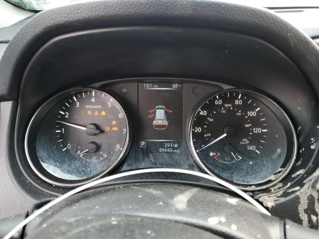 2017 Nissan Rogue VIN KNMAT2MT0HP533528 Copart auction photo, rollover damage thumbnail 9
