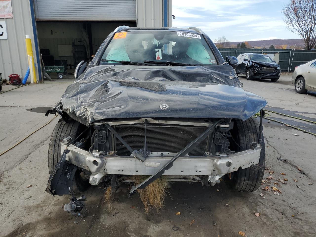 2018 Mercedes-Benz GLC VIN WDC0G4KBXJV114667 Copart auction photo, all over damage thumbnail 5
