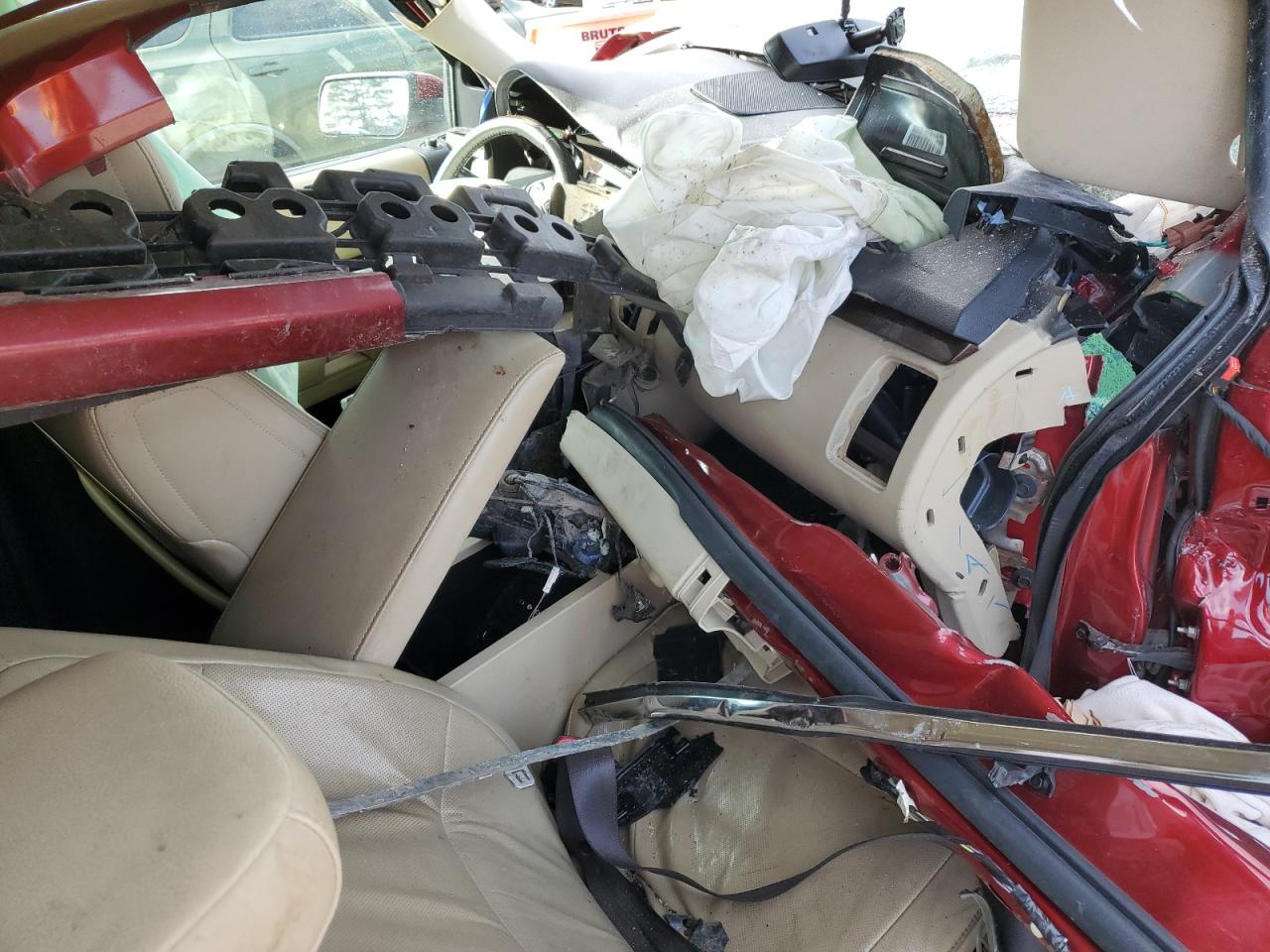 2013 Ford Flex VIN 2FMGK5D87DBD34418 Copart auction photo, all over damage thumbnail 8