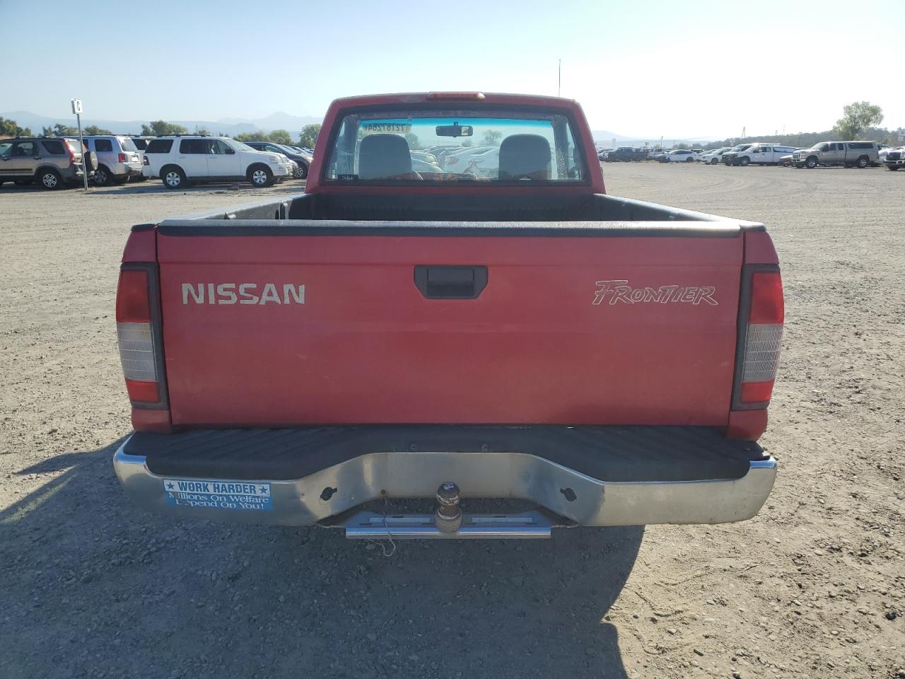 1998 Nissan Navara (Frontier) VIN 1N6DD21S5WC344168 Copart auction photo, front end / side damage thumbnail 6