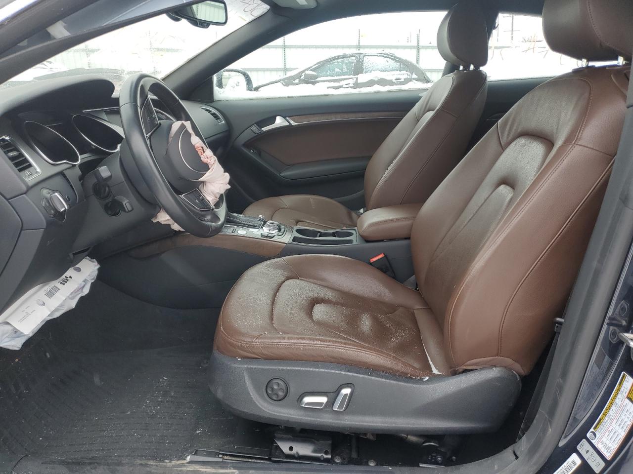 2015 Audi A5 VIN WAUMFAFR0FA024343 Copart auction photo, front end damage thumbnail 7