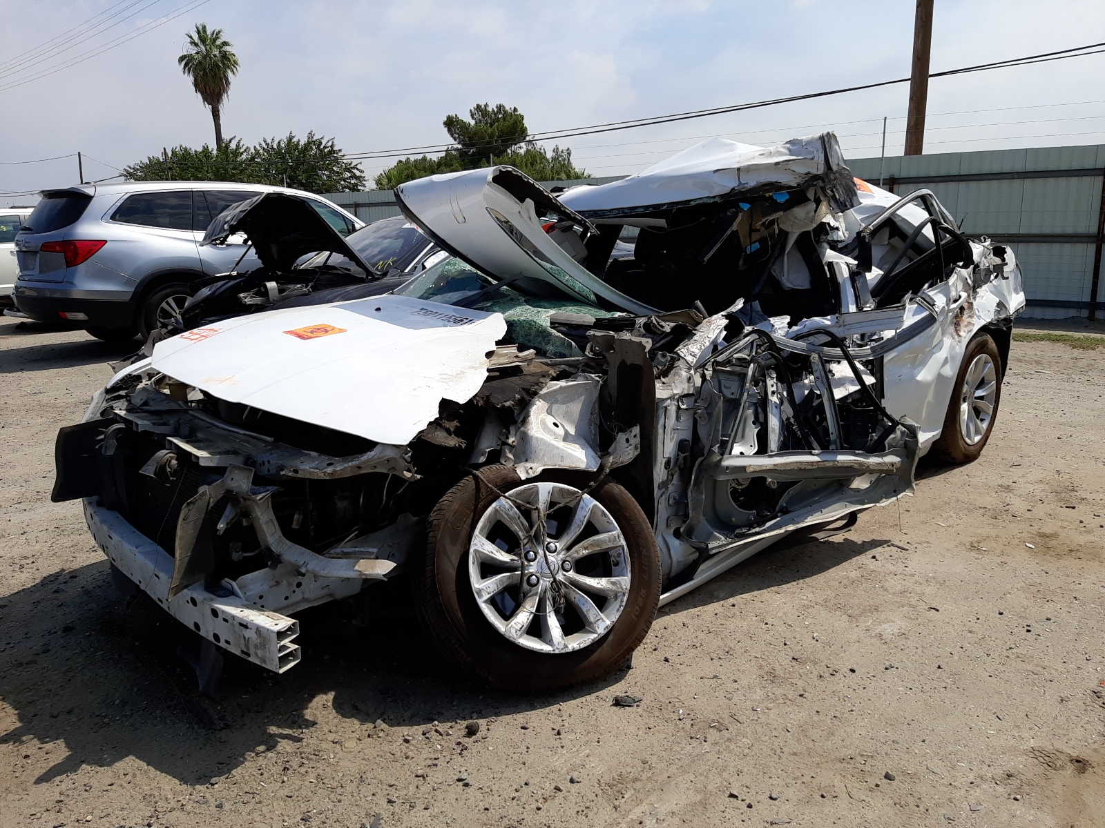2015 Chrysler 300 VIN 2C3CCAAG4FH802159 Copart auction photo, all over damage thumbnail 2