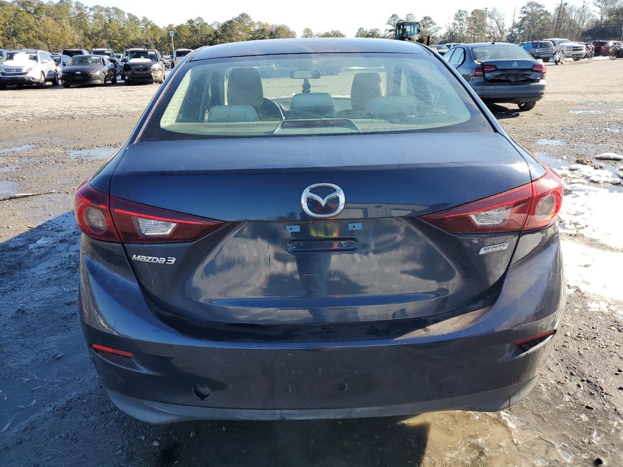 2017 Mazda 3 VIN 3MZBN1U70HM157301 Copart auction photo, front end / side damage thumbnail 6