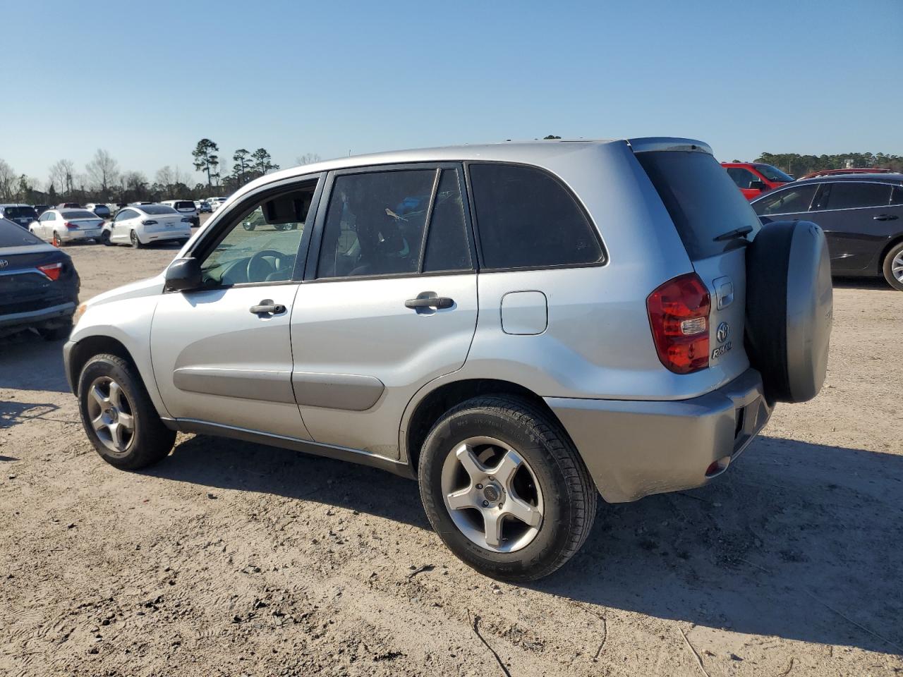 2004 Toyota RAV 4 VIN JTEGD20V040045287 Copart auction photo, front end / side damage thumbnail 2