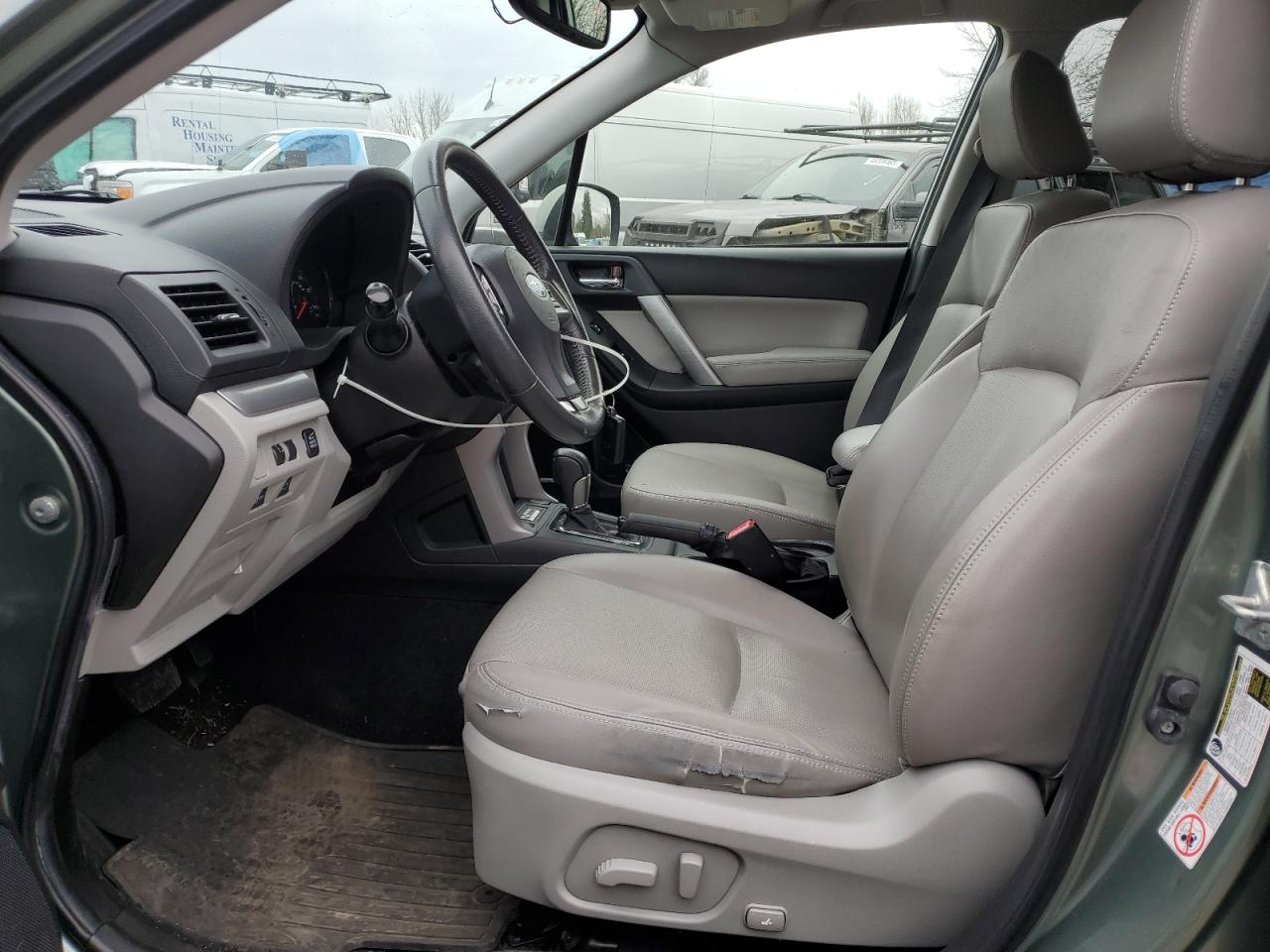 2015 Subaru Forester VIN JF2SJAWC4FH493657 Copart auction photo, side damage thumbnail 7