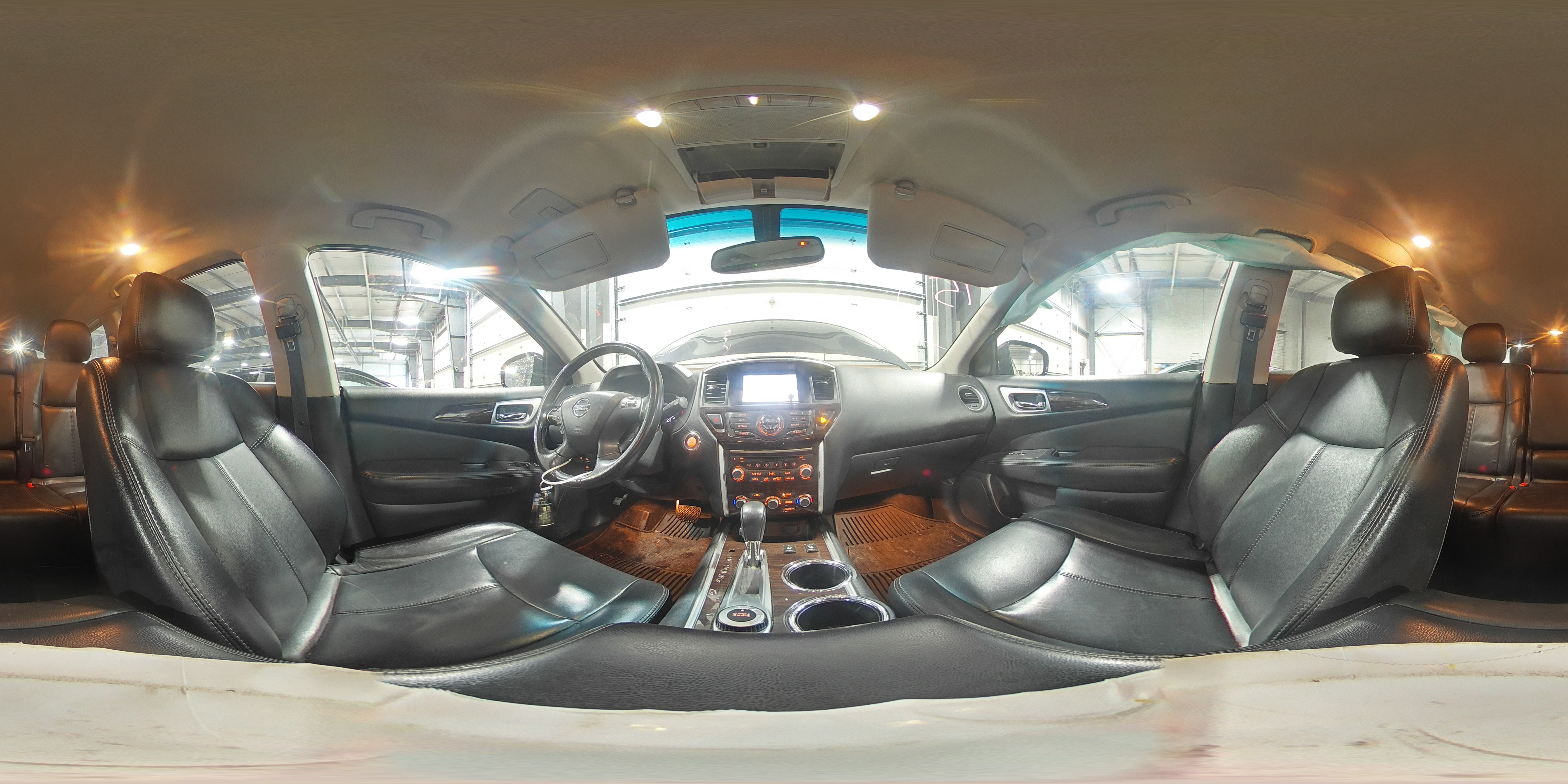 2014 Nissan Pathfinder VIN 5N1AR2MM3EC645696 Copart auction photo, rear end damage thumbnail 15