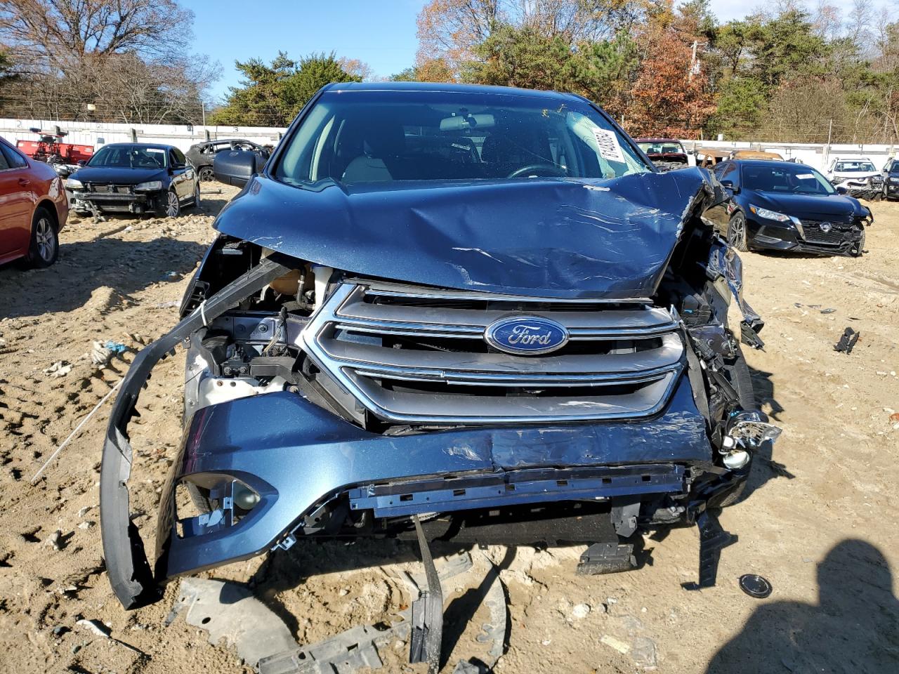 2018 Ford Edge VIN 2FMPK3G92JBB45468 Copart auction photo, mechanical / front end damage thumbnail 5