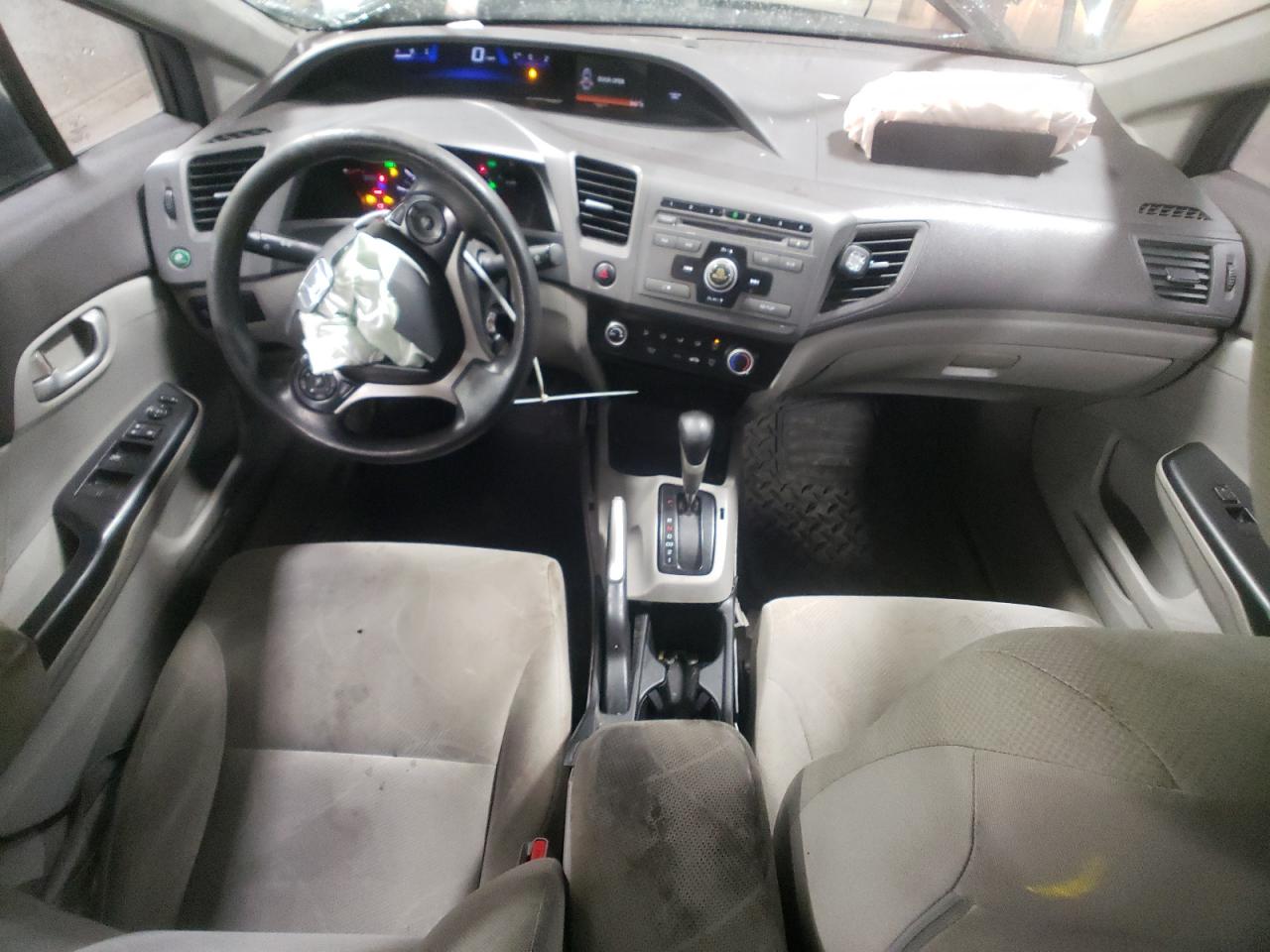 2012 Honda Civic VIN 19XFB2F57CE085031 Copart auction photo, front end damage thumbnail 8