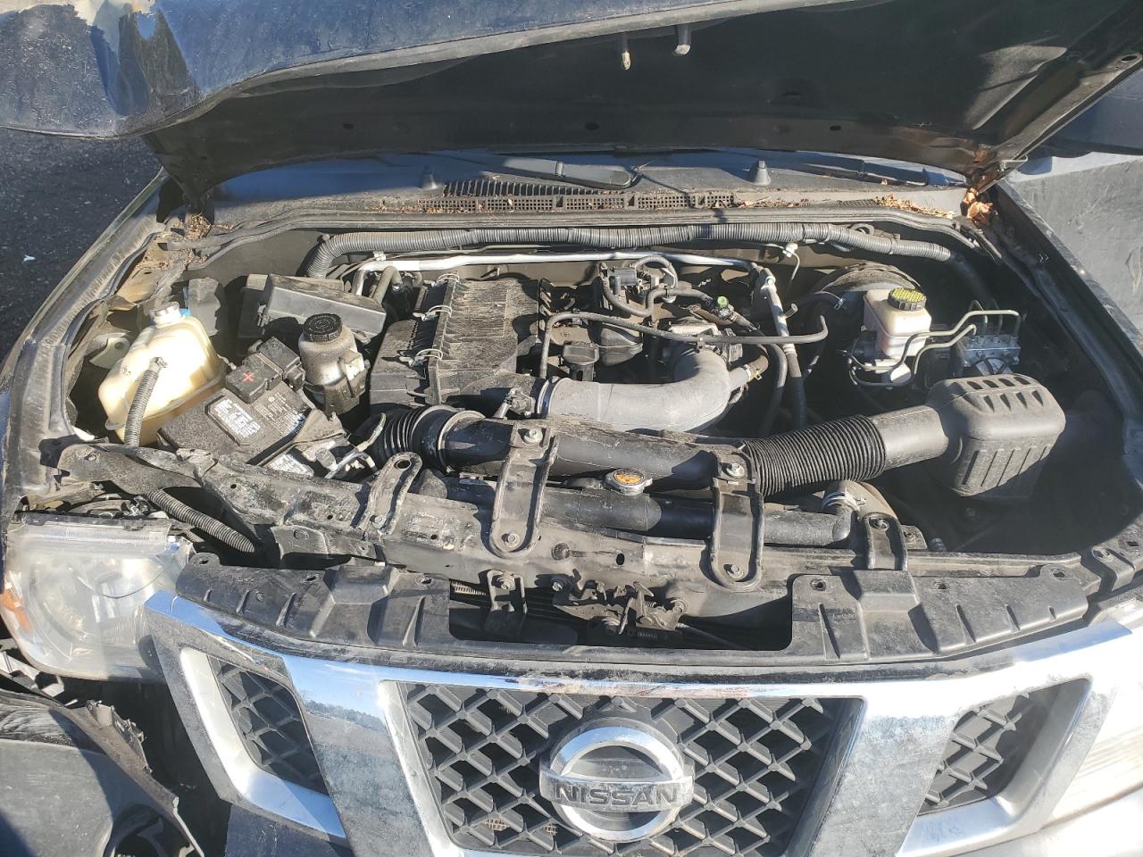 2017 Nissan Navara (Frontier) VIN 1N6BD0CT8HN709824 Copart auction photo, front end / mechanical damage thumbnail 11