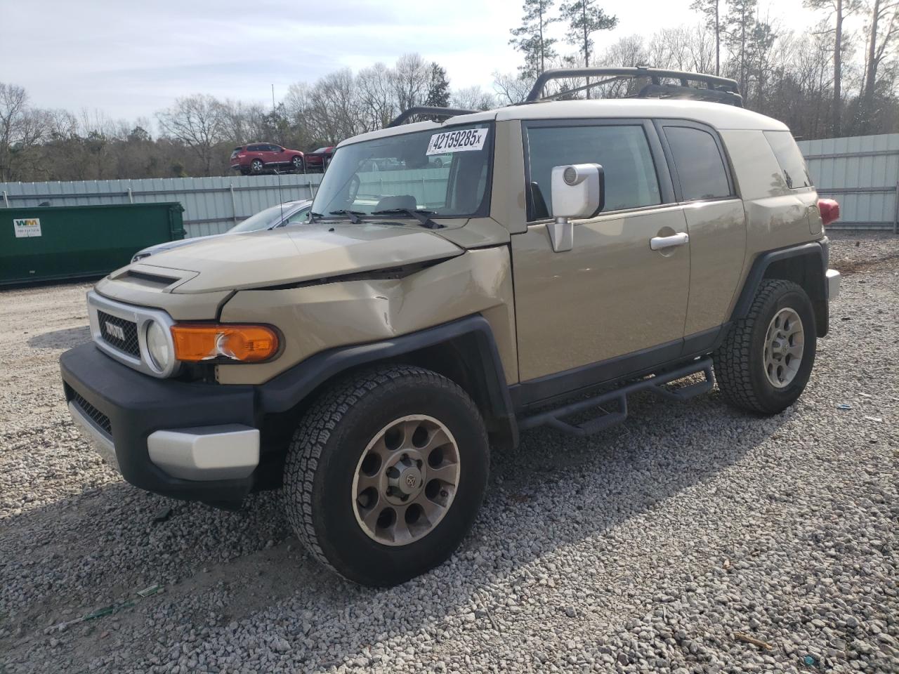 2012 Toyota FJ Cruiser VIN JTEBU4BF2CK121588