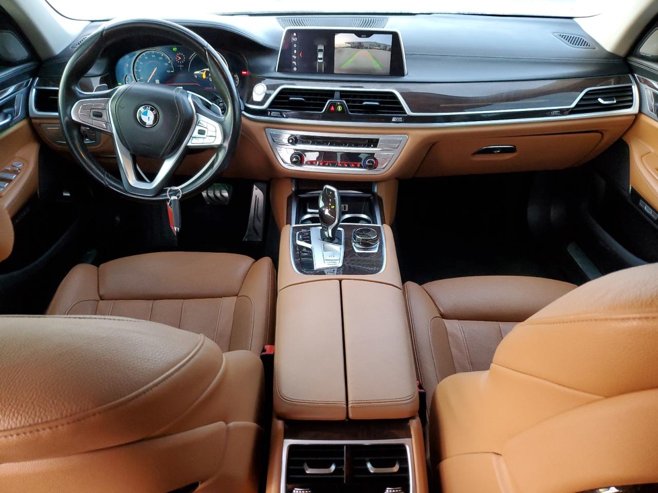 2018 BMW 7er VIN WBA7E2C56JG742119 Copart auction photo, front end damage thumbnail 8