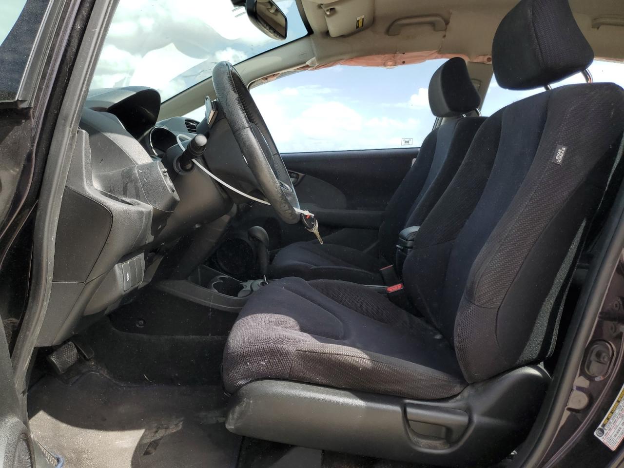 2013 Honda Fit VIN JHMGE8H53DC043300 Copart auction photo, front end / rear end damage thumbnail 7