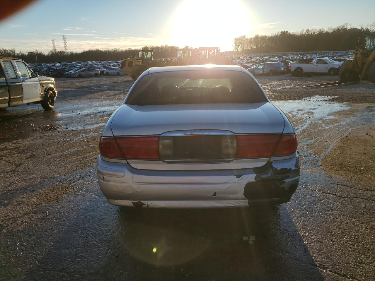 2002 Buick LeSabre VIN 1G4HP54K424137070 Copart auction photo, burn damage thumbnail 6