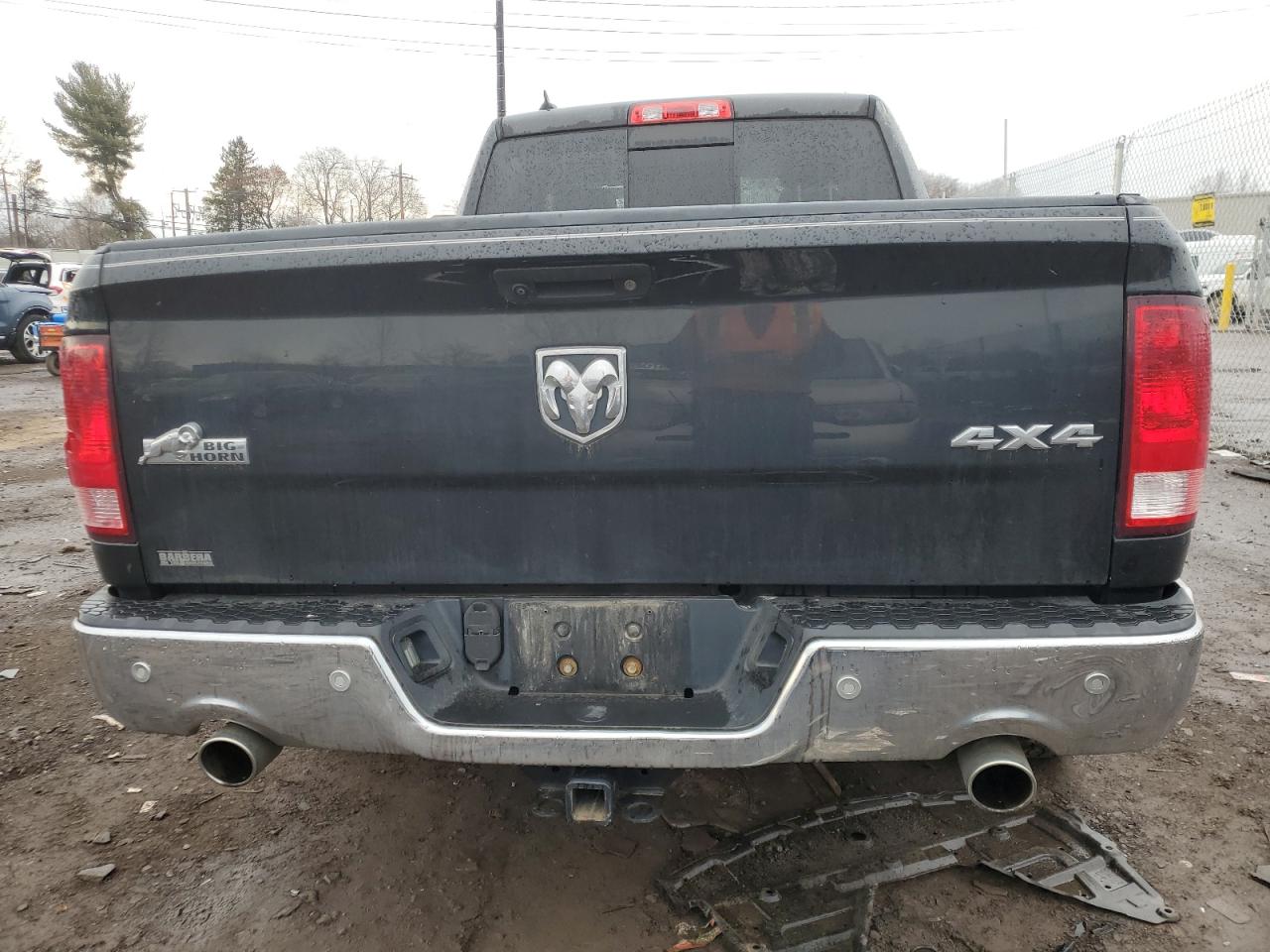 2017 RAM 1500 VIN 1C6RR7GT1HS589606 Copart auction photo, side / undercarriage damage thumbnail 6