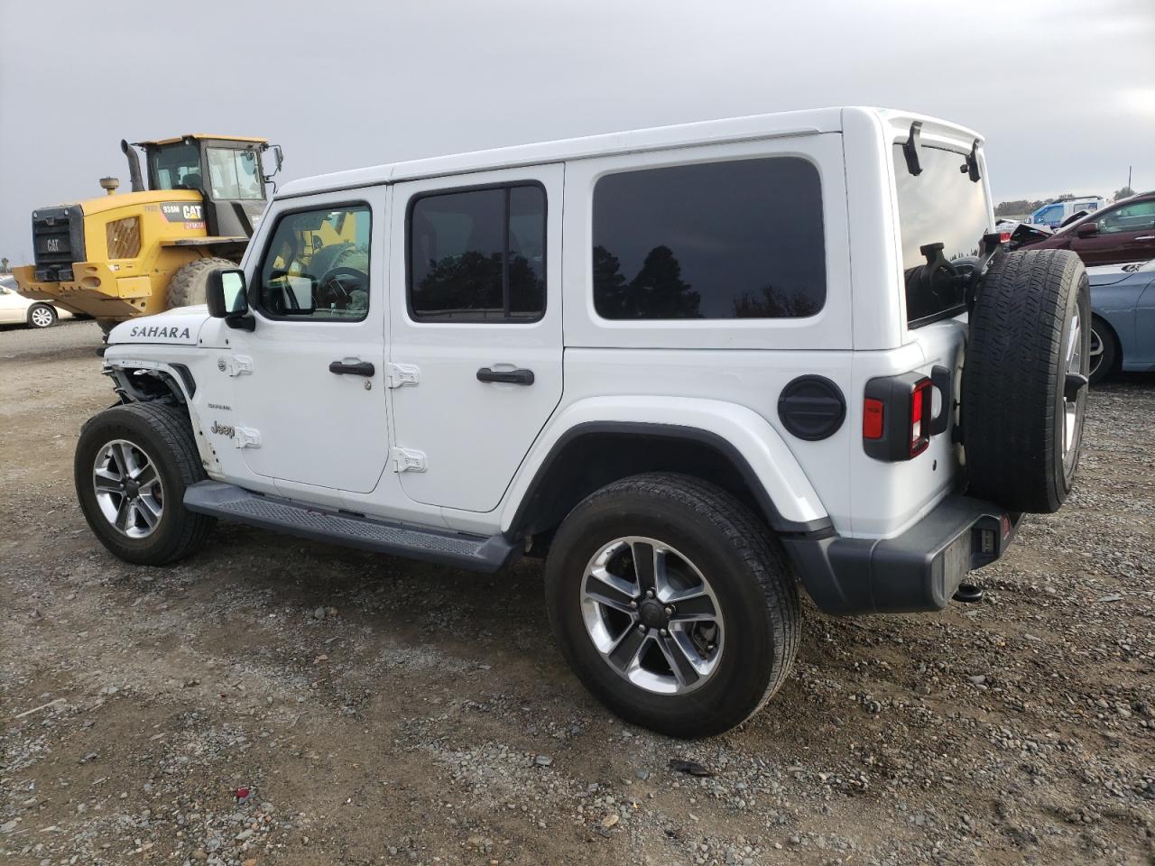 2018 Jeep Wrangler VIN 1C4HJXEG4JW231870 Copart auction photo, front end damage thumbnail 2